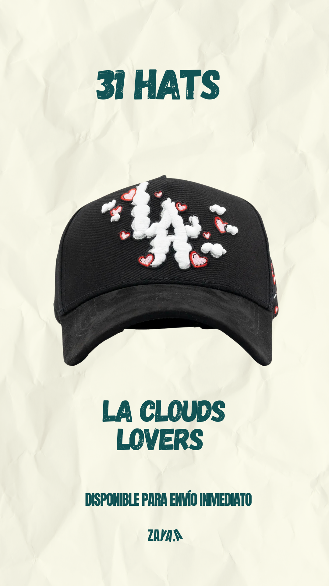 31 Hats "LA clouds Lovers"