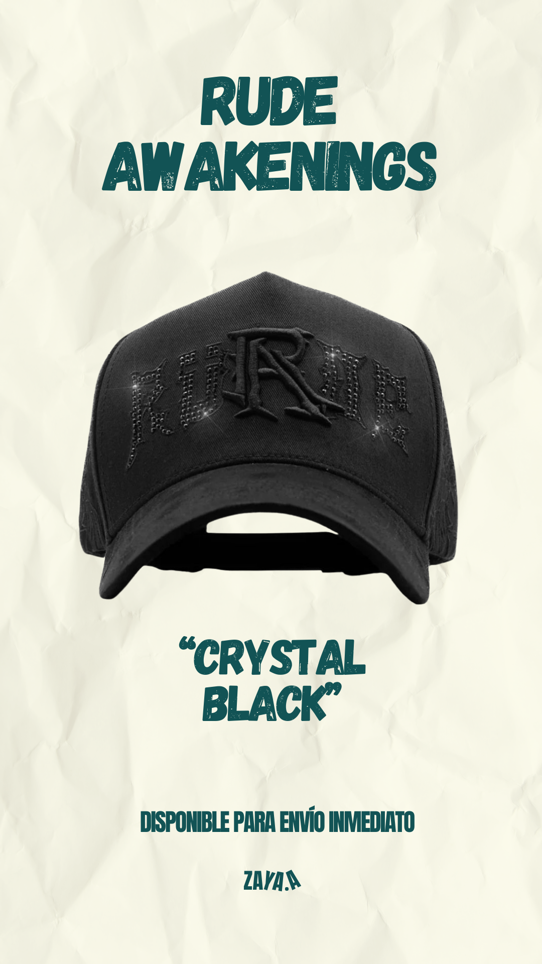 RUDE AWAKENINGS "CRYSTAL BLACK"