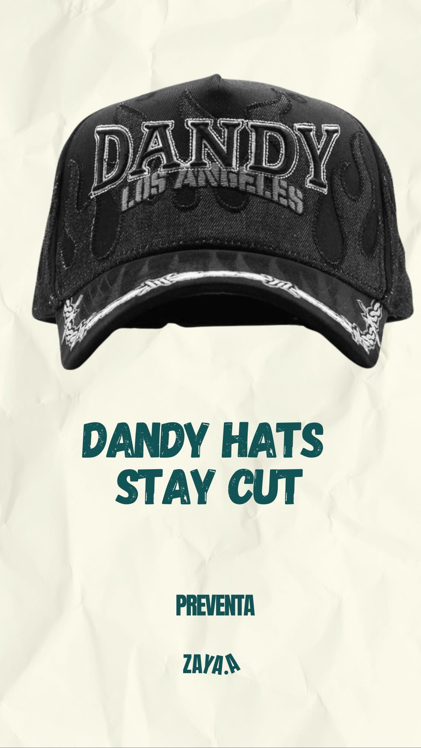 PREVENTA DANDY HATS "STAY CUT"