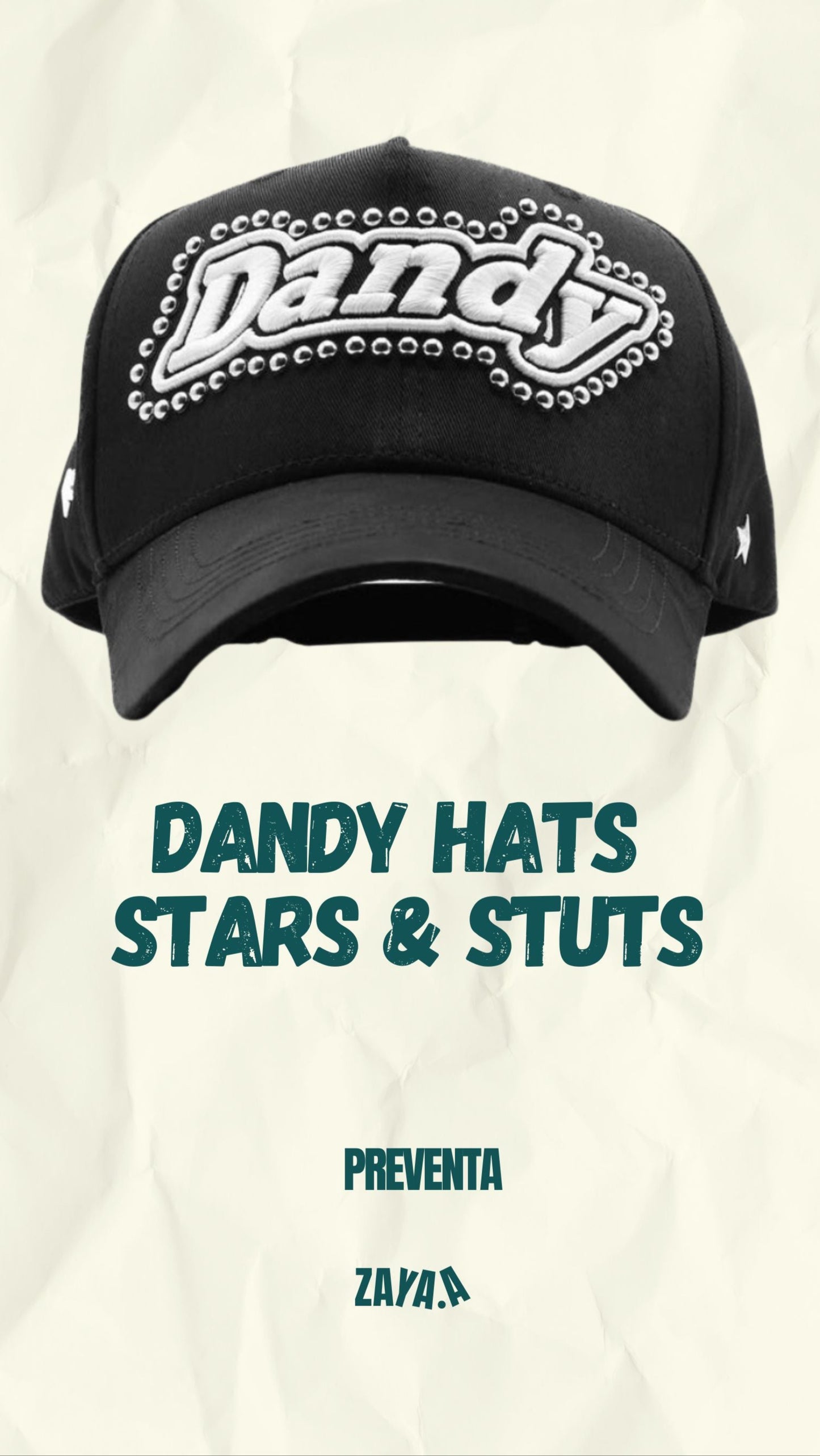 PREVENTA DE DANDY HATS "STARS & STUTS"