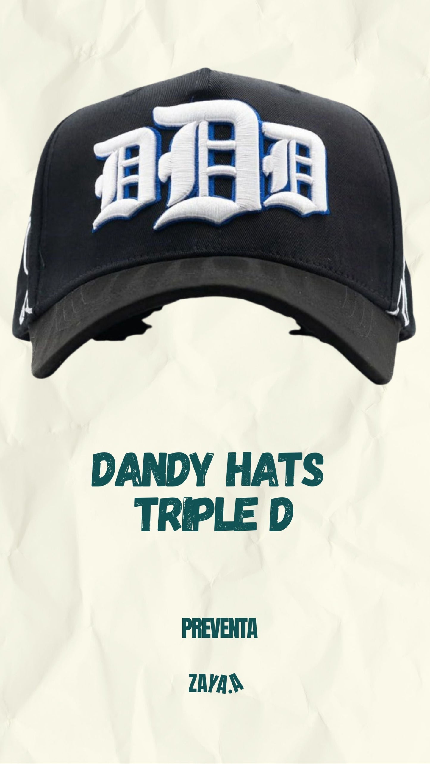 PREVENTA DANDY HATS "TRIPLE D "