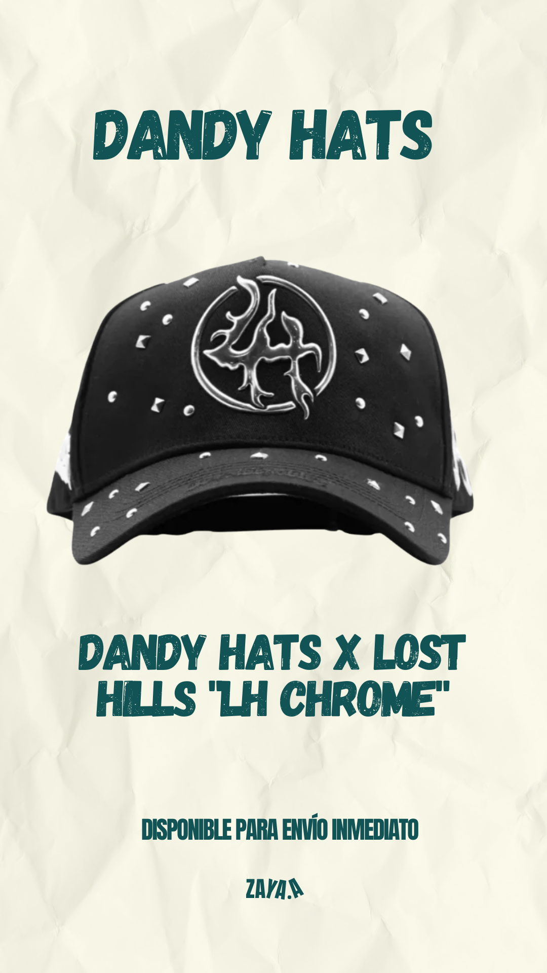 DANDY HATS X LOST HILLS "LH CHROME"