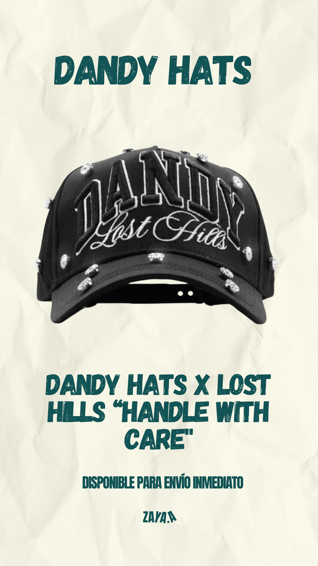 DANDY HATS X LOST HILLS "HANDLE WITH CARE"