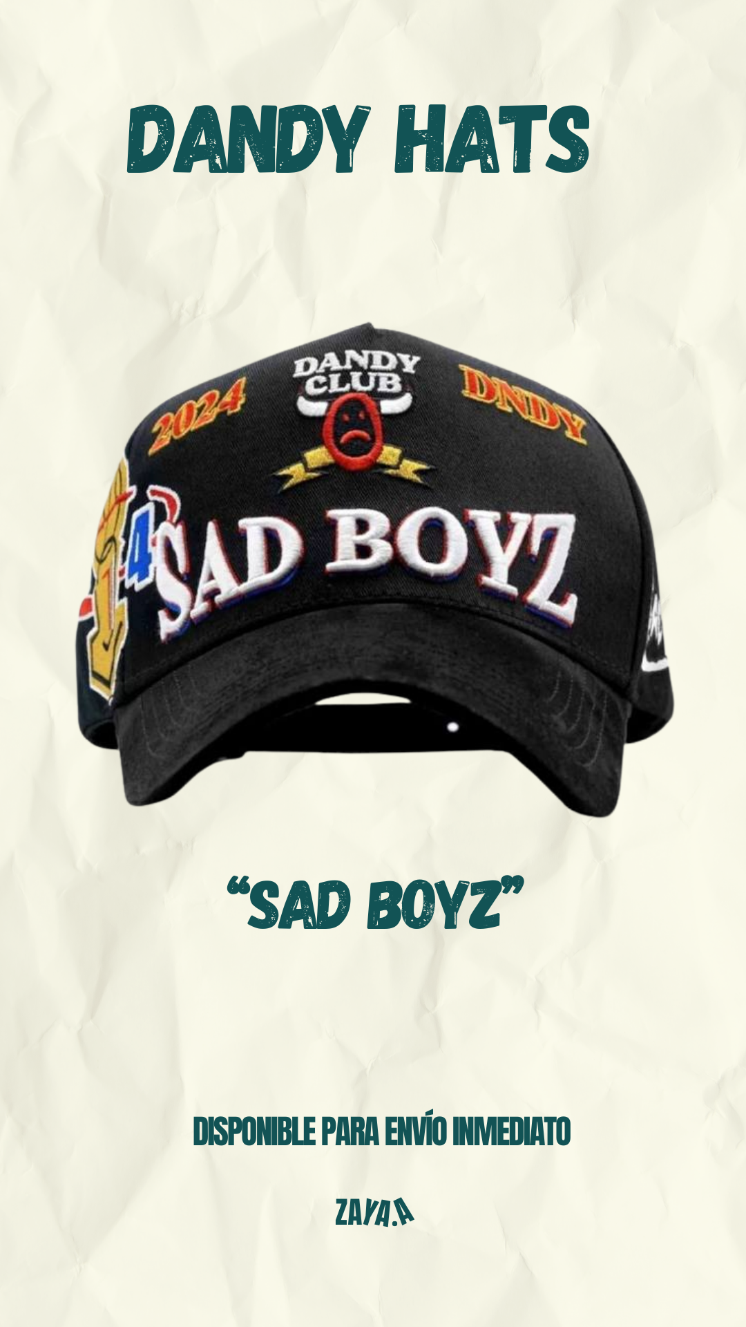 DANDY HATS X JUNIOR H "COMO JORDAN"