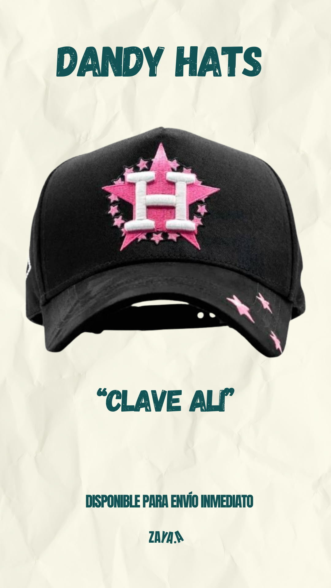 DANDY HATS X JUNIOR H "CLAVE ALI"