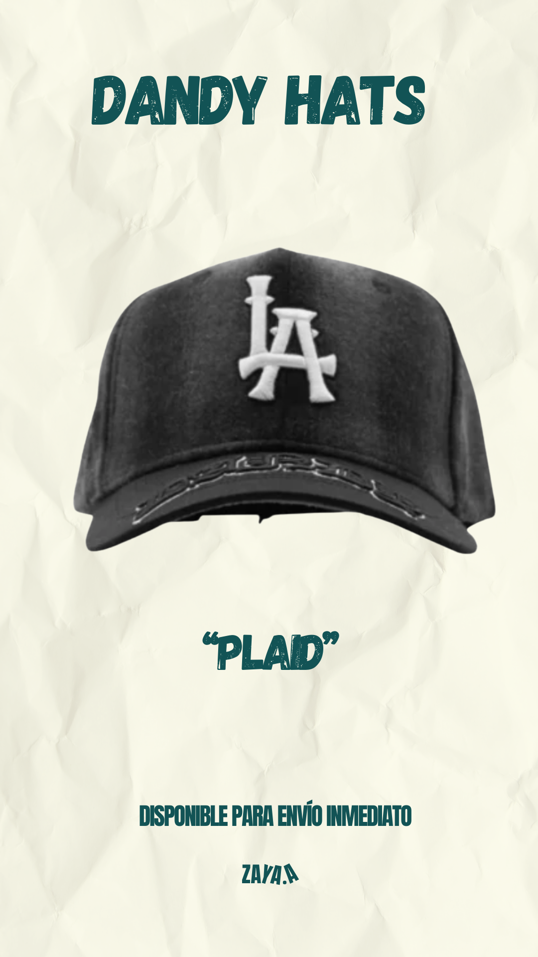DANDY HATS "PLAID"
