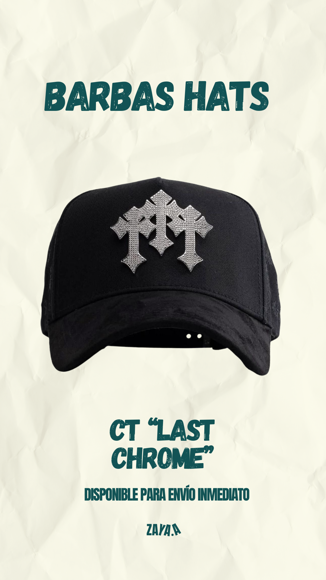 BARBAS HATS X NATANAEL CANO "LAST CHROME"