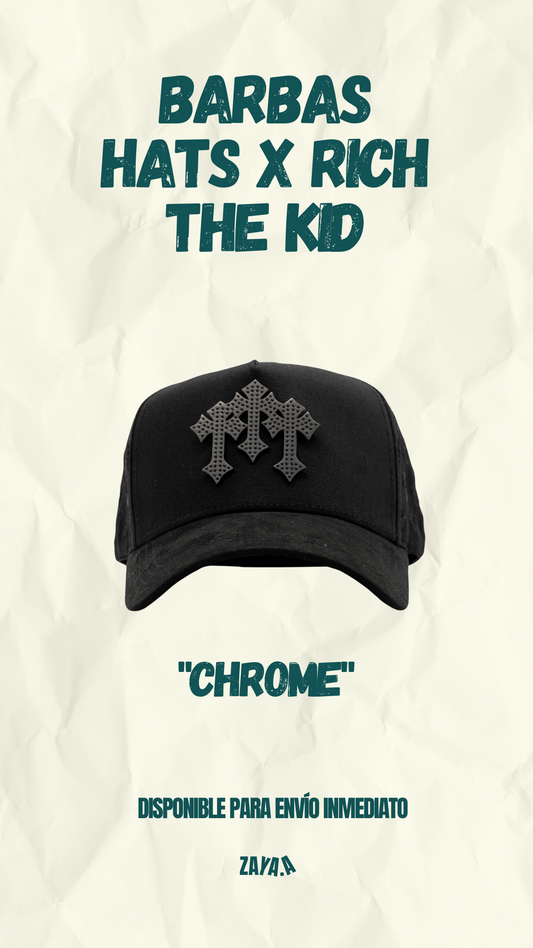 BARBAS HATS X RICH THE KID "CHROME"
